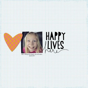 happy lives here
