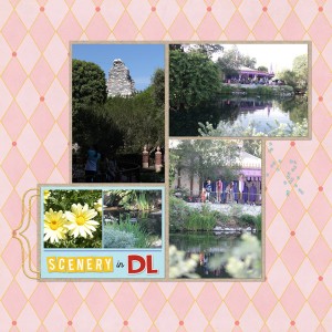 Scenery in Disneyland page