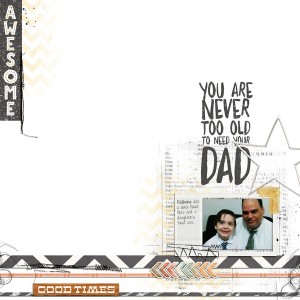 with dad