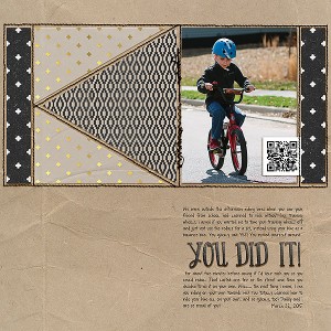 you did it!