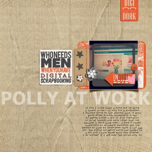 polly at work
