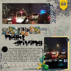 Seattle Night Driving