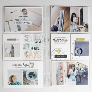 Project Life Spread - The Story of today