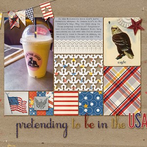 Pretending to the in the USA