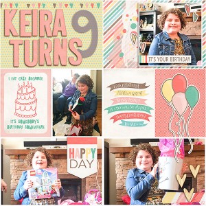 Keira Turns 9 Left