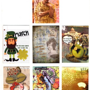 Artist Trading Cards - Swap #1 - Page 1