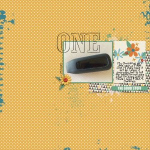 one