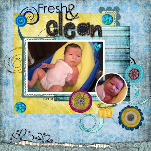 First Real Bath