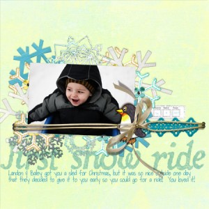 First Snow Ride