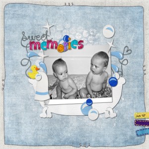 sweet bath time memories