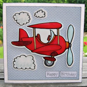 Happy Birthday aeroplane