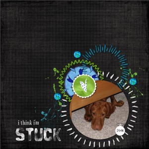 stuck