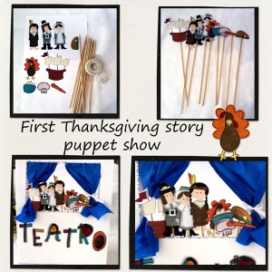 first thanksgiving puppet´s