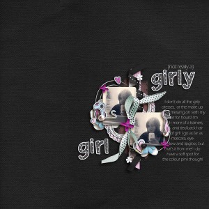 {not really a} girly girl