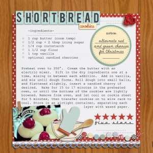 Recipe Book - Shortbread