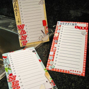 Shopping Lists