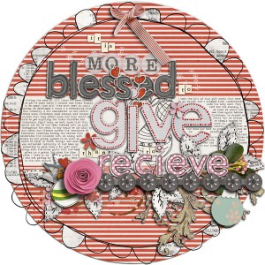 More Blessed to Give