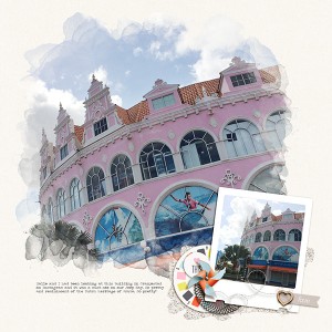THE pink building