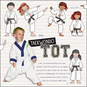 My Tae Kwan Do Tot