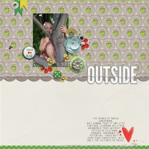 Outside