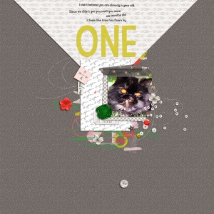 One