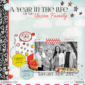 2014 Family Album Cover (January-June)