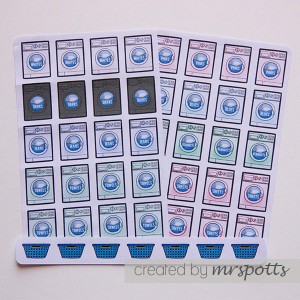 Laundry Stickers