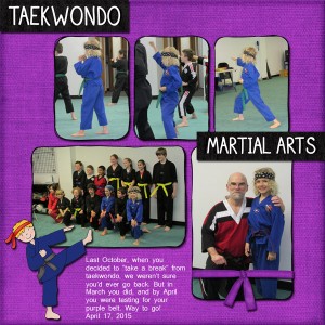Purple Belt Test