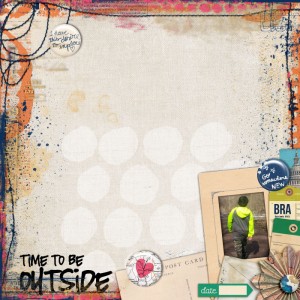 Outside