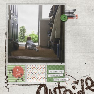outside