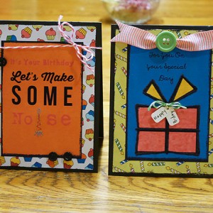 Birthday Blast Cards - set 2