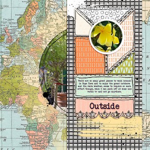 Outside