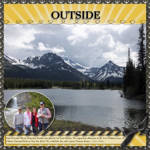 Outside in Glacier