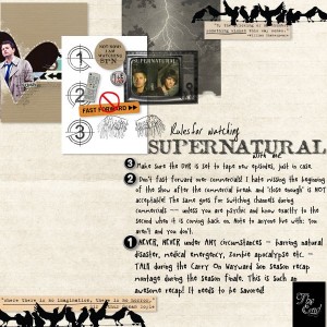 Rules for watching Supernatural with me