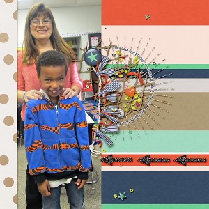 Whitley and Mrs. M 2nd grade