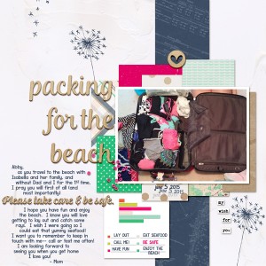 Packing for the Beach