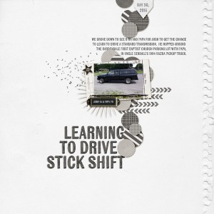 learning to drive stick