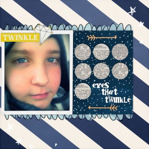 Eyes that twinkle
