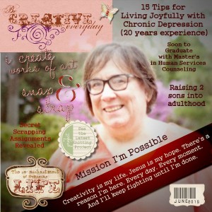 Magazine cover -- Carilyne