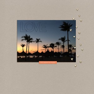 Sunset silhouette