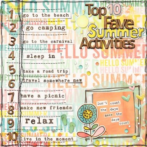 Just Jaimee July Challenge 2015