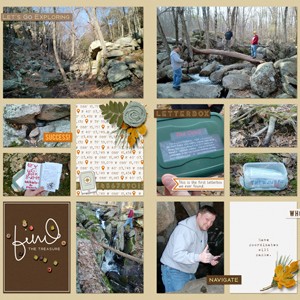 Geocaching at Purgatory Chasm