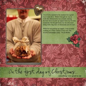 12 Days of Christmas - Day 1