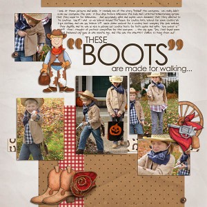 these boots were made for walking