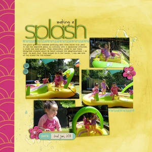 Making a splash