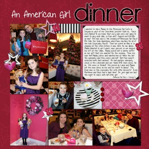American Girl Dinner