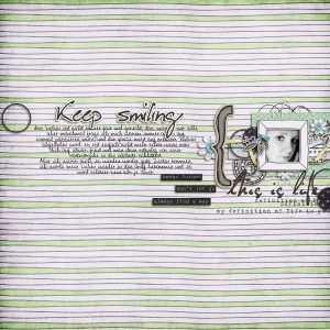 keep smiling