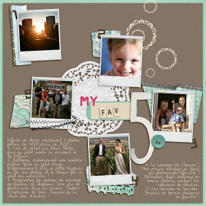 My fav Five - Digidare 212