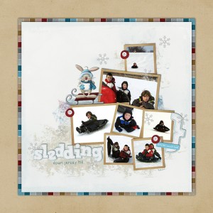 sledding