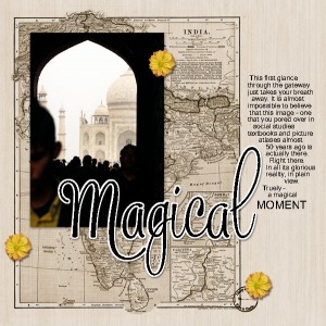 Journaling Challenge - Magical Moment